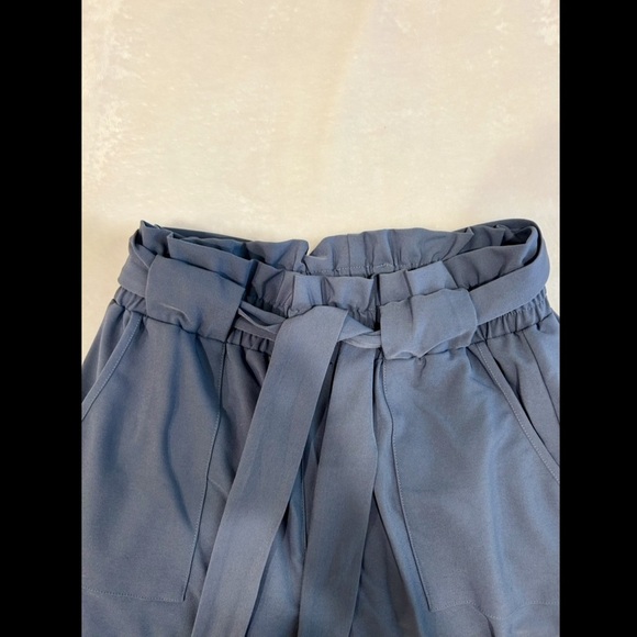 Grace Karin pants | Navy Paperbag Waist - Picture 3 of 7